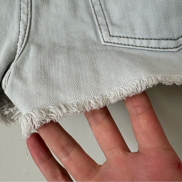 Free People High-Rise Cutoff Denim Shorts Size 26 - Picture 4 of 9